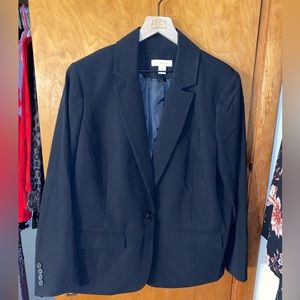 Women’s Plus Black Blazer